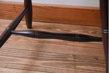中古美品　松本民芸家具　#72 上品なリーチチェア(ダイニングチェア)(2)
