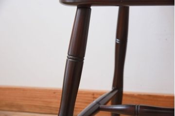 中古美品　松本民芸家具　#72 上品なリーチチェア(ダイニングチェア)(2)