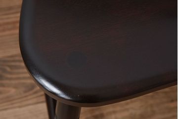 中古美品　松本民芸家具　#72 上品なリーチチェア(ダイニングチェア)(3)