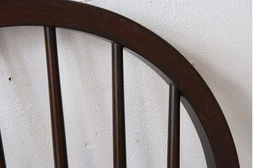 中古美品　松本民芸家具　#72 上品なリーチチェア(ダイニングチェア)(3)