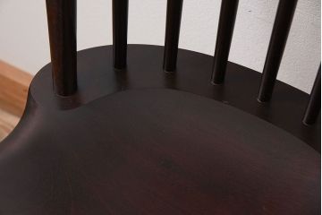 中古美品　松本民芸家具　#72 上品なリーチチェア(ダイニングチェア)(3)