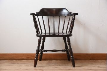 極上美品　中古　松本民芸家具　#91型キャプテンチェア(アームチェア)