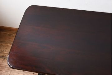 中古美品　松本民芸家具　トレッスル卓　Tタイプ(テーブル)(定価約25万5千円)