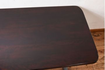 中古美品　松本民芸家具　トレッスル卓　Tタイプ(テーブル)(定価約25万5千円)