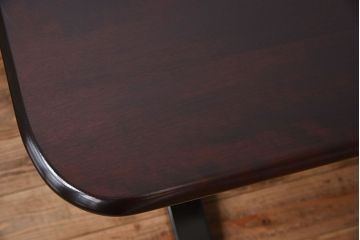 中古美品　松本民芸家具　トレッスル卓　Tタイプ(テーブル)(定価約25万5千円)