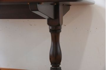 中古美品　松本民芸家具　トレッスル卓　Tタイプ(テーブル)(定価約25万5千円)