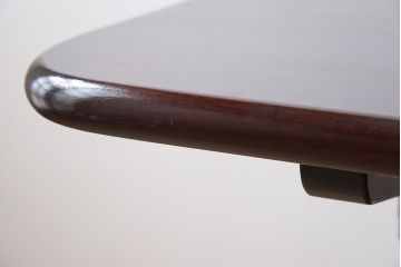 中古美品　松本民芸家具　トレッスル卓　Tタイプ(テーブル)(定価約25万5千円)