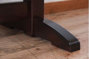 中古美品　松本民芸家具　トレッスル卓　Tタイプ(テーブル)(定価約25万5千円)