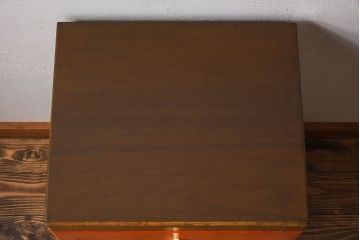 レトロ家具　昭和レトロ!カラフルなアンティークチェスト(引き出し)