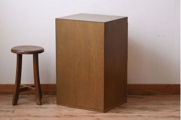 レトロ家具　昭和レトロ!カラフルなアンティークチェスト(引き出し)