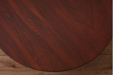 アンティーク家具　栓材製　和製アンティーク　昭和期のちゃぶ台