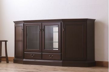 中古　IDC大塚家具　高級サイドボード(テレビボード)