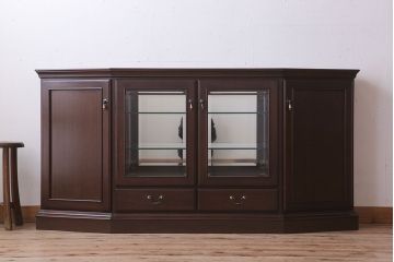 中古　IDC大塚家具　高級サイドボード(テレビボード)
