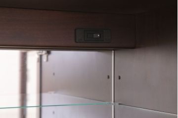 中古　IDC大塚家具　高級サイドボード(テレビボード)