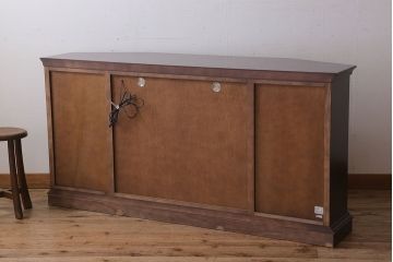 中古　IDC大塚家具　高級サイドボード(テレビボード)
