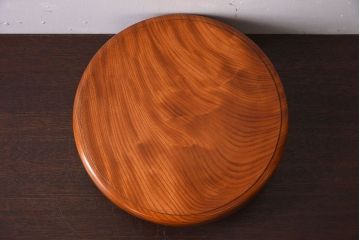 アンティーク雑貨　総欅材!上品なアンティーク茶櫃(小物入れ)