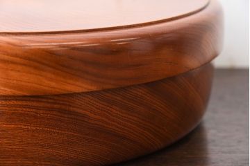 アンティーク雑貨　総欅材!上品なアンティーク茶櫃(小物入れ)