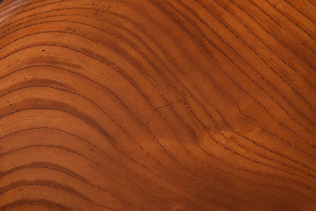 アンティーク雑貨　総欅材!上品なアンティーク茶櫃(小物入れ)