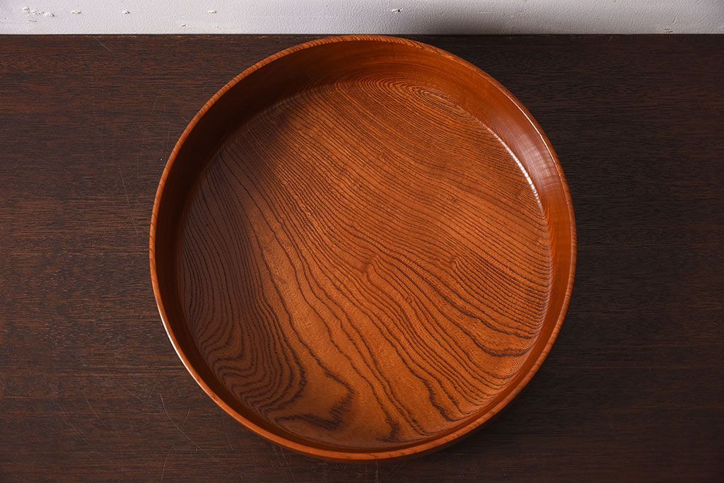 アンティーク雑貨　総欅材!上品なアンティーク茶櫃(小物入れ)