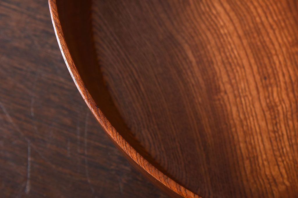 アンティーク雑貨　総欅材!上品なアンティーク茶櫃(小物入れ)