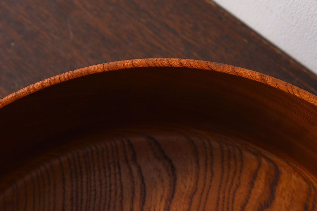 アンティーク雑貨　総欅材!上品なアンティーク茶櫃(小物入れ)