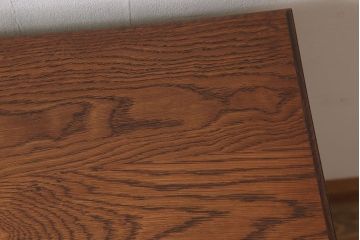 レトロ家具　ナラ材製!レトロなペイントチェスト