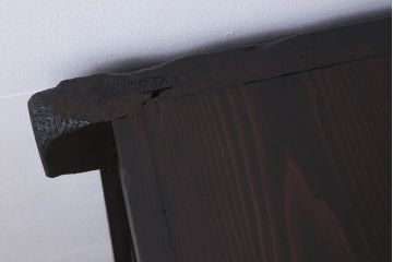 アンティーク家具　明治大正期　漆の味わい!アンティーク収納箪笥サイドボード(水屋箪笥)