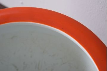 アンティーク雑貨　アンティーク　昭和初期　日陶　則武(オールドノリタケ)　菊絵の火鉢(1)