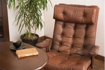 ヴィンテージ家具　北欧ビンテージ　一人掛けアームソファ(チェア)