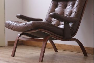 ヴィンテージ家具　北欧ビンテージ　一人掛けアームソファ(チェア)
