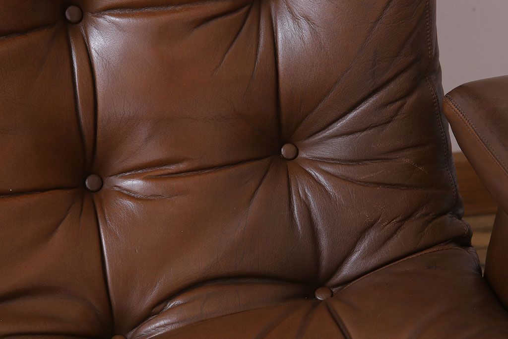 ヴィンテージ家具　北欧ビンテージ　一人掛けアームソファ(チェア)