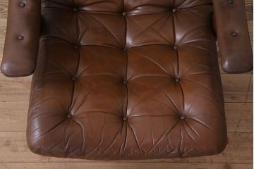 ヴィンテージ家具　北欧ビンテージ　一人掛けアームソファ(チェア)