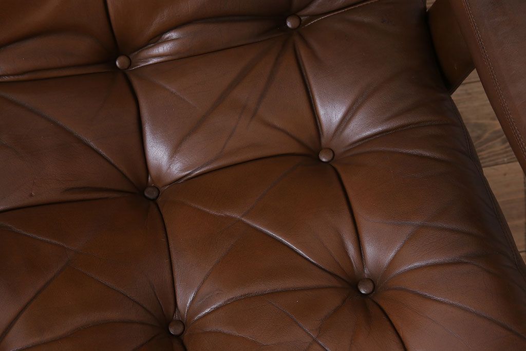 ヴィンテージ家具　北欧ビンテージ　一人掛けアームソファ(チェア)