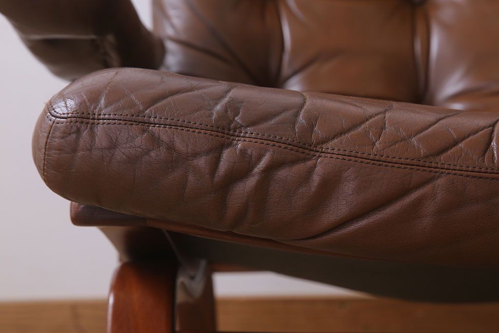 ヴィンテージ家具　北欧ビンテージ　一人掛けアームソファ(チェア)