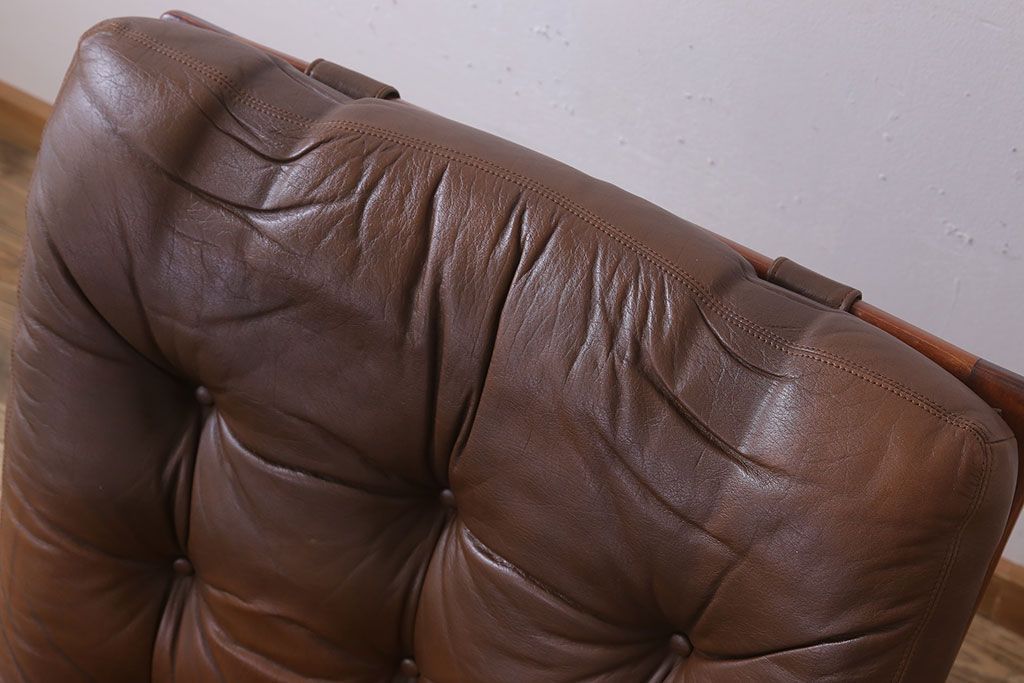 ヴィンテージ家具　北欧ビンテージ　一人掛けアームソファ(チェア)