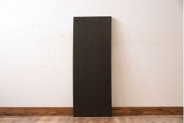 アンティーク雑貨　檜材製　古い木のレトロなアンティーク姿見(ミラー・鏡)