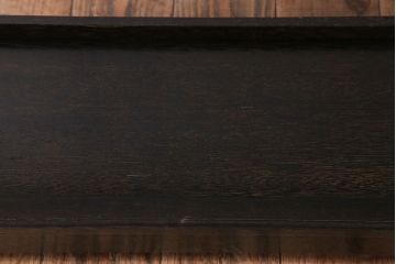 レトロ家具　ラワン材製　古い木のレトロな楔(くさび)式本棚(ディスプレイラック)(2)