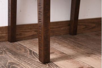 中古美品　伝統工芸　軽井沢彫りの上質なダイニングチェア(椅子)(定価約16万円)(1)