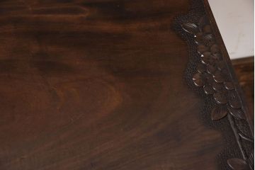 伝統工芸軽井沢彫　中古美品　ダイニングチェア(椅子)(定価約16万円)(2)