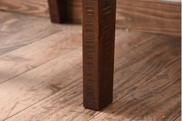 伝統工芸軽井沢彫　中古美品　ダイニングチェア(椅子)(定価約16万円)(3)