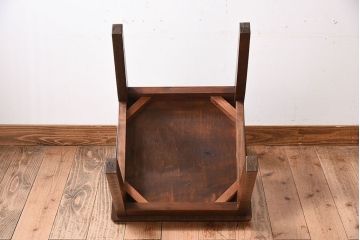 伝統工芸軽井沢彫　中古美品　ダイニングチェア(椅子)(定価約16万円)(3)