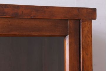 アンティーク家具　和製アンティーク　前面檜材!シンプルな縦型重ね収納棚