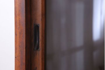 アンティーク家具　和製アンティーク　前面檜材!シンプルな縦型重ね収納棚