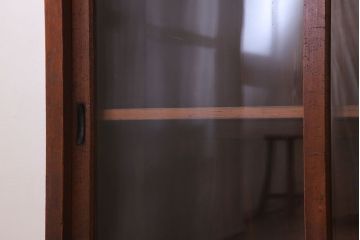 アンティーク家具　和製アンティーク　前面檜材!シンプルな縦型重ね収納棚