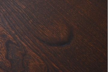 レトロ家具　小振りなサイズ!栓材一枚板　レトロなアンティークちゃぶ台(飾り台)(3)