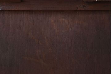 アンティーク家具　オーク材　縦型!イギリスアンティークの6杯チェスト