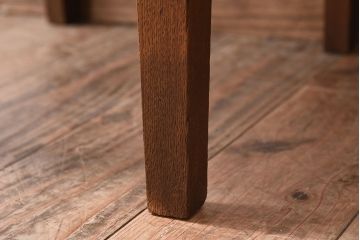 レトロ家具　ナラ材製!レトロでシンプルなアンティークチェア(椅子)