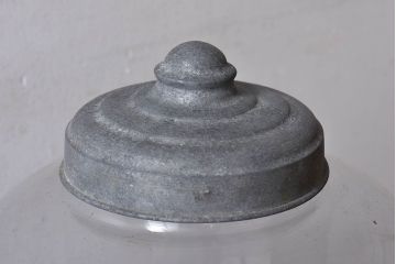 アンティーク雑貨　昭和レトロ　古い駄菓子屋の地球瓶(ガラスビン)