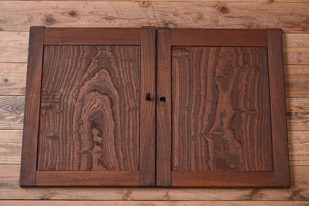 アンティーク家具　明治大正期　リサイズ品　アンティーク収納箪笥(帳場箪笥)