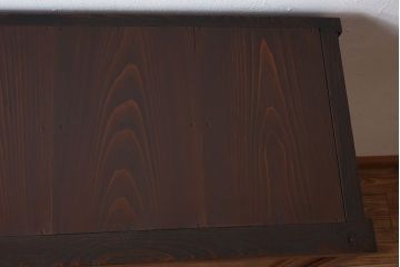 アンティーク家具　明治大正期　リサイズ品　アンティーク収納箪笥(帳場箪笥)